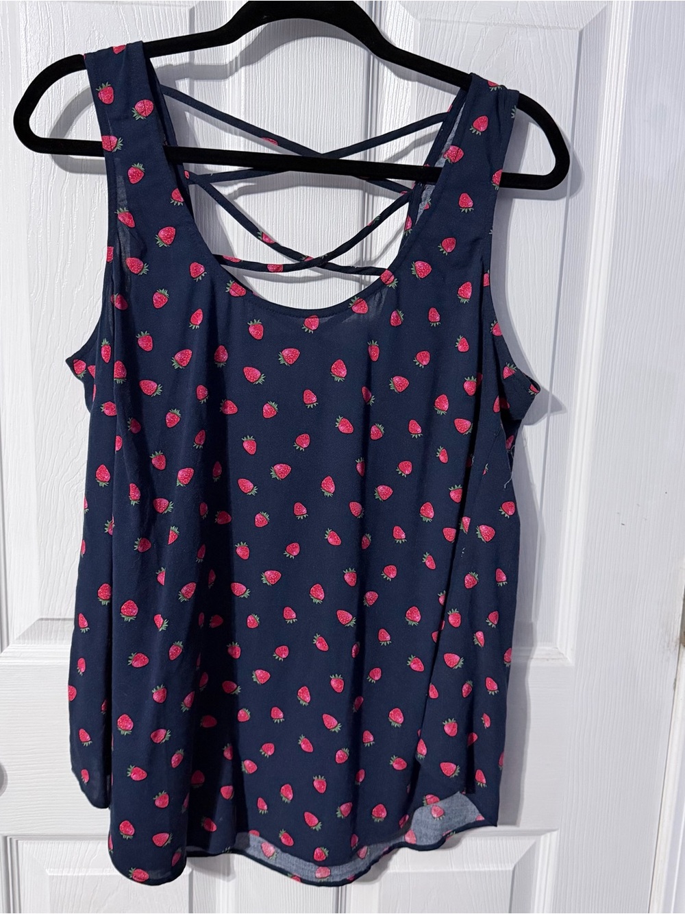 Challis Back Criss Cross Tank